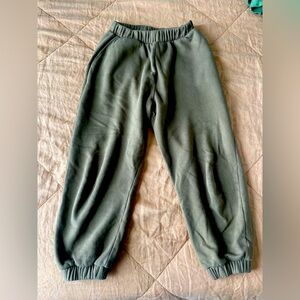 Mikoh Cotton Cropped Sweatpants - Size 1